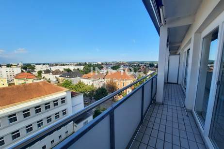 3-Zimmer-Wohnung mit atemraubenden Ausblick zentrumsnah, Wohnung-miete, 1.211,50,€, 4600 Wels(Stadt)