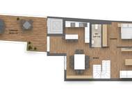 NEU ++ VIER Zimmer Maisonette mit TERRASSEN
