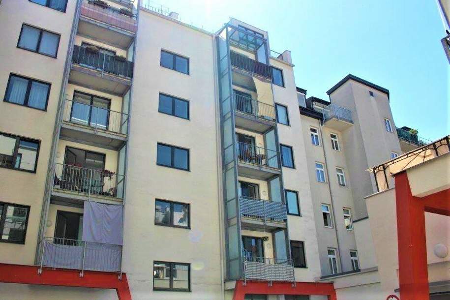 HUMBOLDTPLATZ, U1-NÄHE, 68 m2 Neubau inkl. 4 m2 Loggia, Wohnküche, 1 Zimmer, 3. Liftstock, Humboldtgasse, Wohnung-miete, 1.173,65,€, 1100 Wien 10., Favoriten