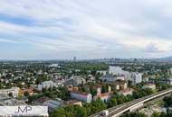 Erstbezug - Sonnige 2-Zimmer Wohnung mit Roof-Top-Pool und Blick über Skyline von Wien!