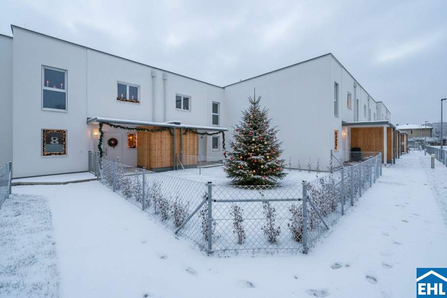 Familienglück im Grünen – nachhaltige Reihenhäuser am Kanal, Haus-miete, 1.248,75,€, 2700 Wiener Neustadt(Stadt)