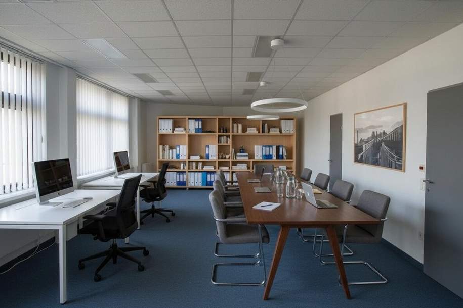 1230! Großzügige Bürofläche mitten im Industriegebiet Inzersdorf! Unter € 7,--/p.m²/netto!, Gewerbeobjekt-miete, 3.009,39,€, 1230 Wien 23., Liesing