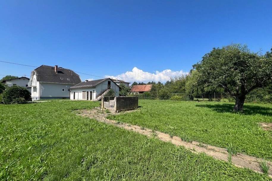 Potenzial zur individuellen Gestaltung: Renovierungsbedürftiges Einfamilienhaus mit weitläufigem Grundstück in ruhiger Lage in Wolfsberg, Haus-kauf, 295.000,€, 9400 Wolfsberg