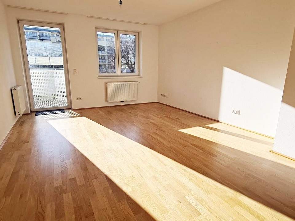 LORYSTRASSE, U3-NÄHE, sonnige 74 m2 Neubau mit 8 m2 Balkon, 2 Zimmer, Wohnküche, Wannenbad, Garage möglich, 3. Liftstock