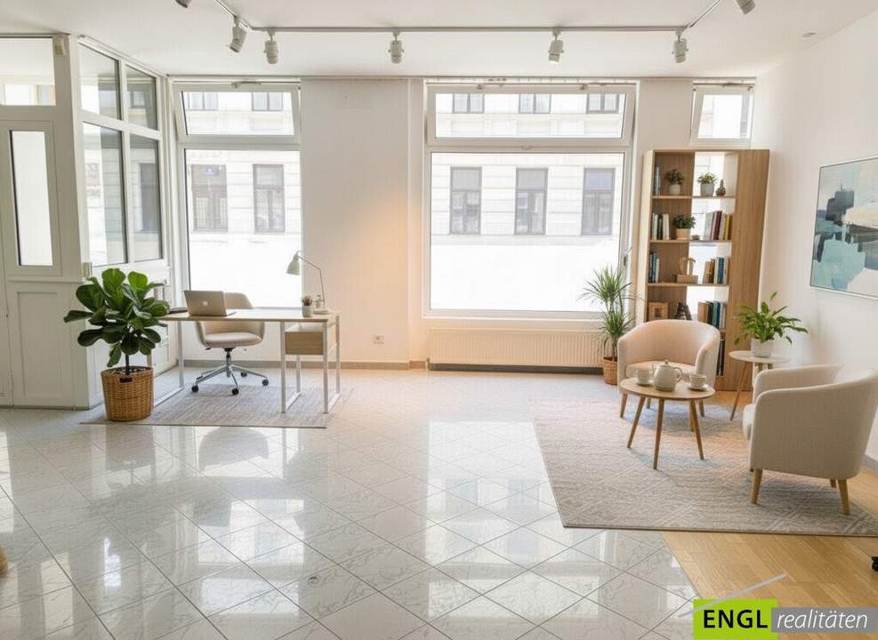 Ordination, Praxis, Geschäftslokal, Büro, Sport - und Fitness Studio in bester Lage mit voll ausgestatteter 55m² Wohnung und 2 TG Plätze