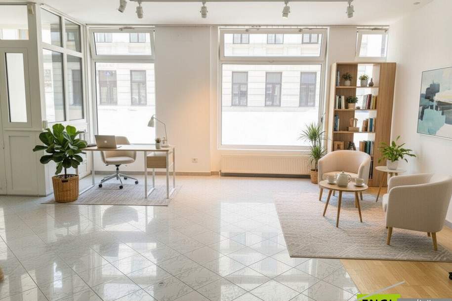 Ordination, Praxis, Geschäftslokal, Büro, Sport - und Fitness Studio in bester Lage mit voll ausgestatteter 55m² Wohnung und 2 TG Plätze, Gewerbeobjekt-kauf, 790.000,€, 1180 Wien 18., Währing
