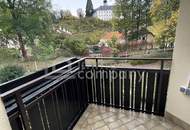 Schlossblick von der Loggia * 2-Zimmer Eigentumswohnung in Gloggnitz