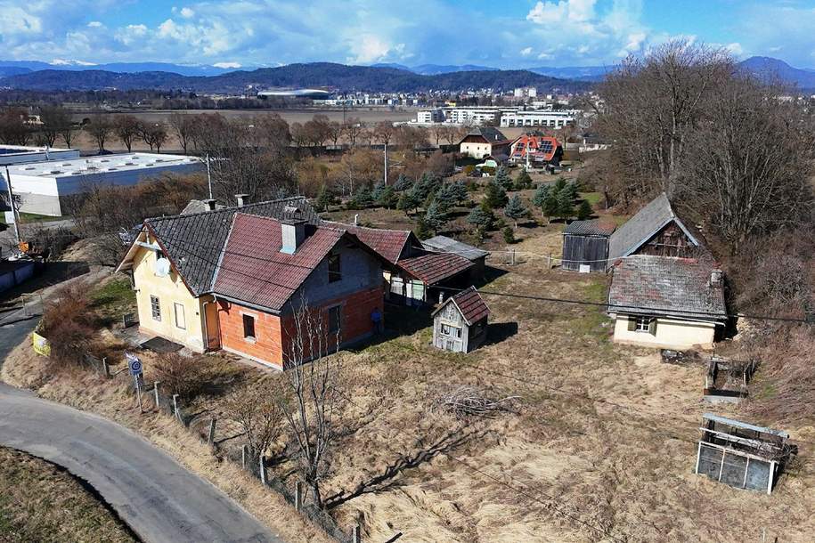 Klagenfurt Süd, Liegenschaft mit ca. 2.712m², super Lage, viel Sonne, Haus-kauf, 269.000,€, 9020 Klagenfurt(Stadt)