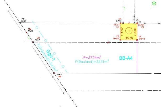 "3774m² - Betriebsgrund in Seibersdorf", Grund und Boden-kauf, 349.000,€, 2443 Baden