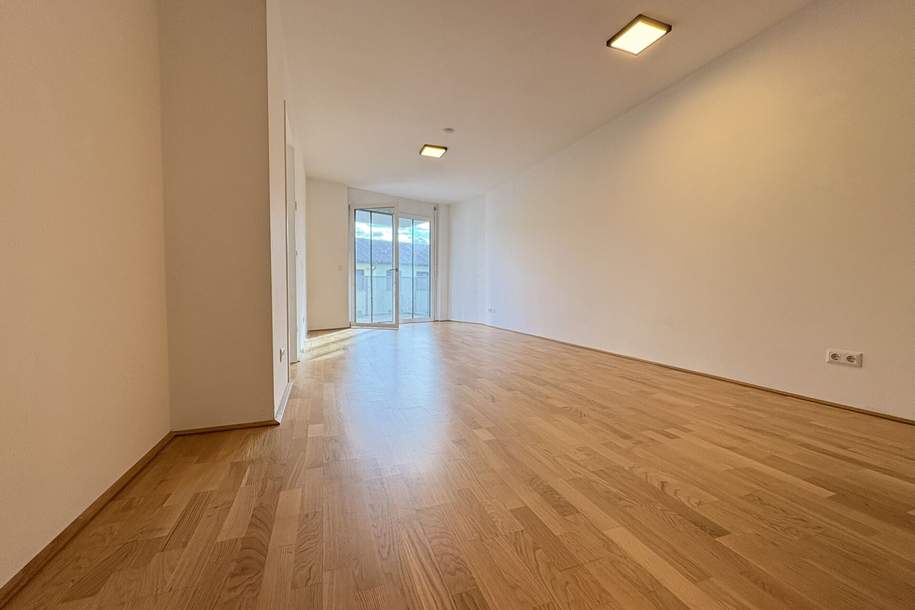 WUNDERSCHÖNE 2-ZIMMER WOHNUNG - BALKON - RUHELAGE - INKL. KÜHLUNG UND HOCHWERTIGER AUSSTATTUNG, Wohnung-miete, 899,03,€, 1220 Wien 22., Donaustadt