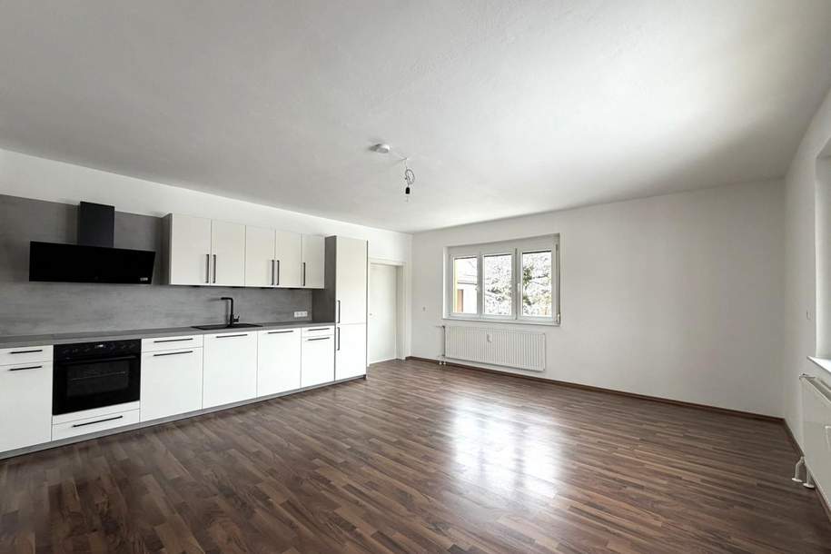 Zur Miete: Geräumige 2-Zimmer-Wohnung mit zugeordnetem Garten in Viktring, Wohnung-miete, 990,00,€, 9020 Klagenfurt(Stadt)