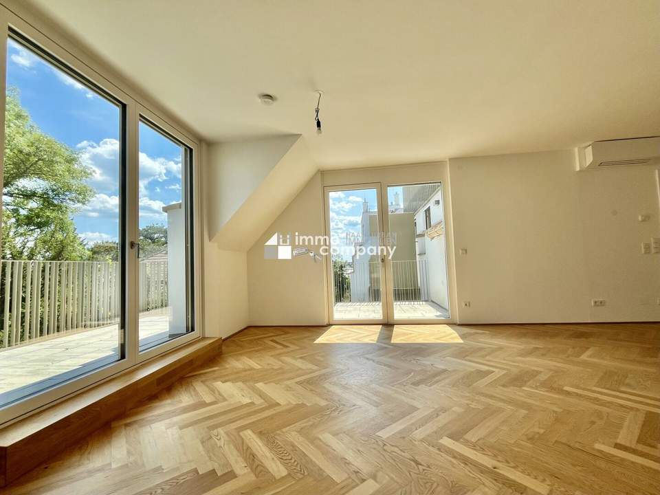 Moderner Luxus in Grünlage mit Fernblick über Wien - Erstbezug