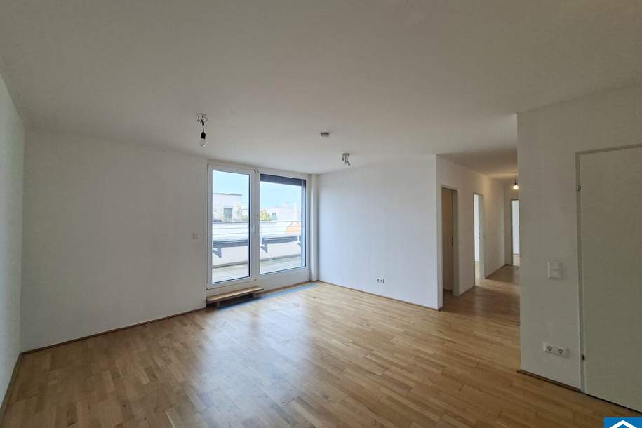 Top Dachgeschoss-Wohnung mit großzügiger Freifläche!, Wohnung-miete, 1.395,00,€, 1210 Wien 22., Donaustadt