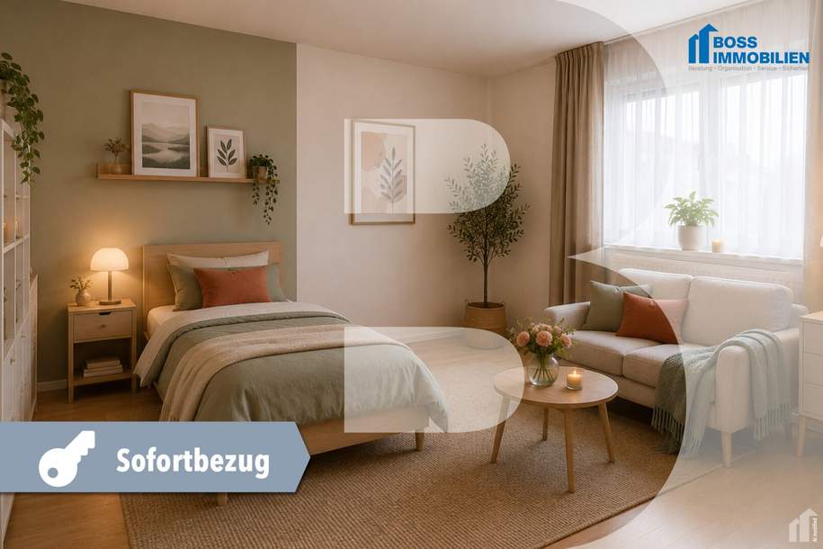 Sonnenseite mit Weitblick | inkl. Küche und Parkplatz, Wohnung-kauf, 123.000,€, 4600 Wels(Stadt)