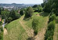 Natur, Ruhe, Ausblick: Traumgrundstück in begehrter Wohnlage von Graz-St. Veit