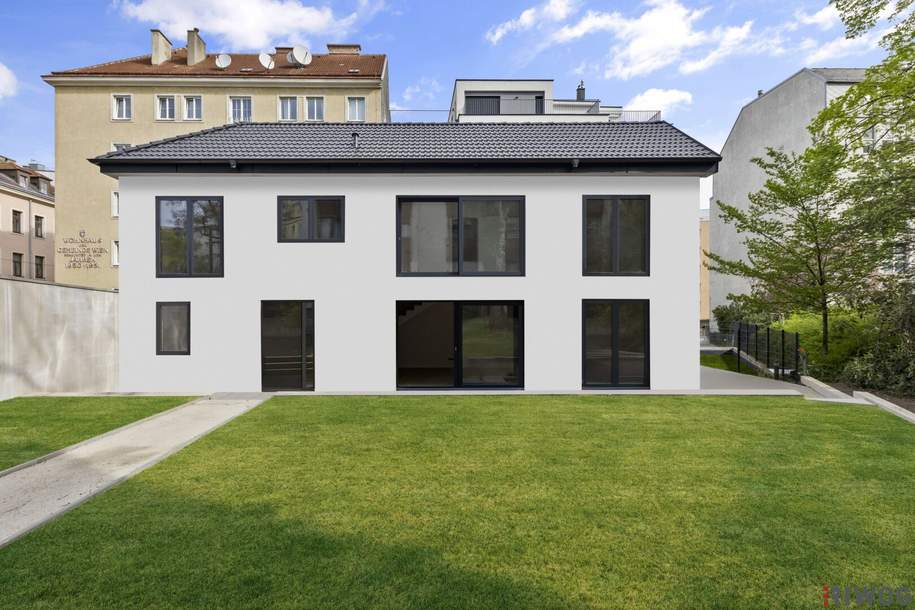 SANIERTES HAUS + 140m² SÜD-GARTEN | 5 MIN vom BHF MEIDLING (U6/S-Bahn) | LUFTWÄRMEPUMPE | RUHELAGE | NUTZUNGSRECHT 250m² Grünfläche, Wohnung-kauf, 990.000,€, 1120 Wien 12., Meidling