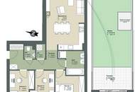 ++ NEU ++ ERSTKLASSIGE VIER Zimmer mit GARTEN
