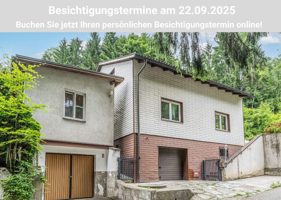 Ruhig gelegenes Einfamilienhaus mit sonnigem Garten