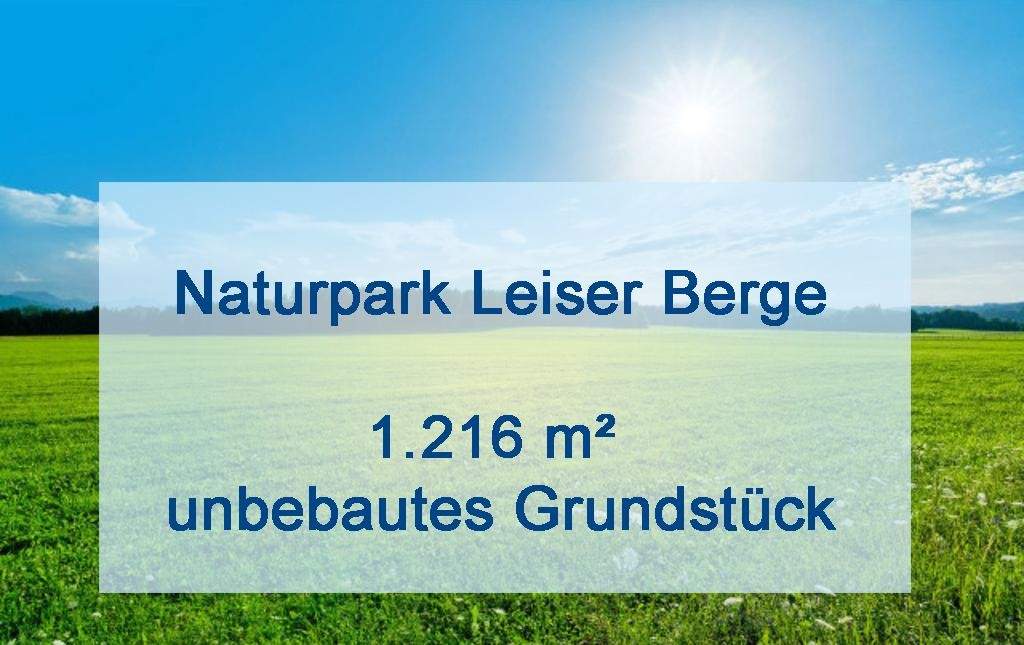 Eckgrundstück in Ortsrandlage 1.216 m²