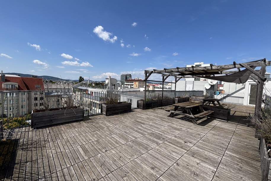 Klimatisiert, Terrasse, Garage, UBahn! Modernes DG Büro mit guter Anbindung in 1120!, Gewerbeobjekt-miete, 5.626,00,€, 1120 Wien 12., Meidling