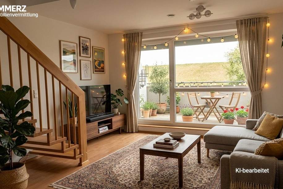 Geförderte Terrassenwohnung, Wohnung-miete, 858,96,€, 3382 Melk