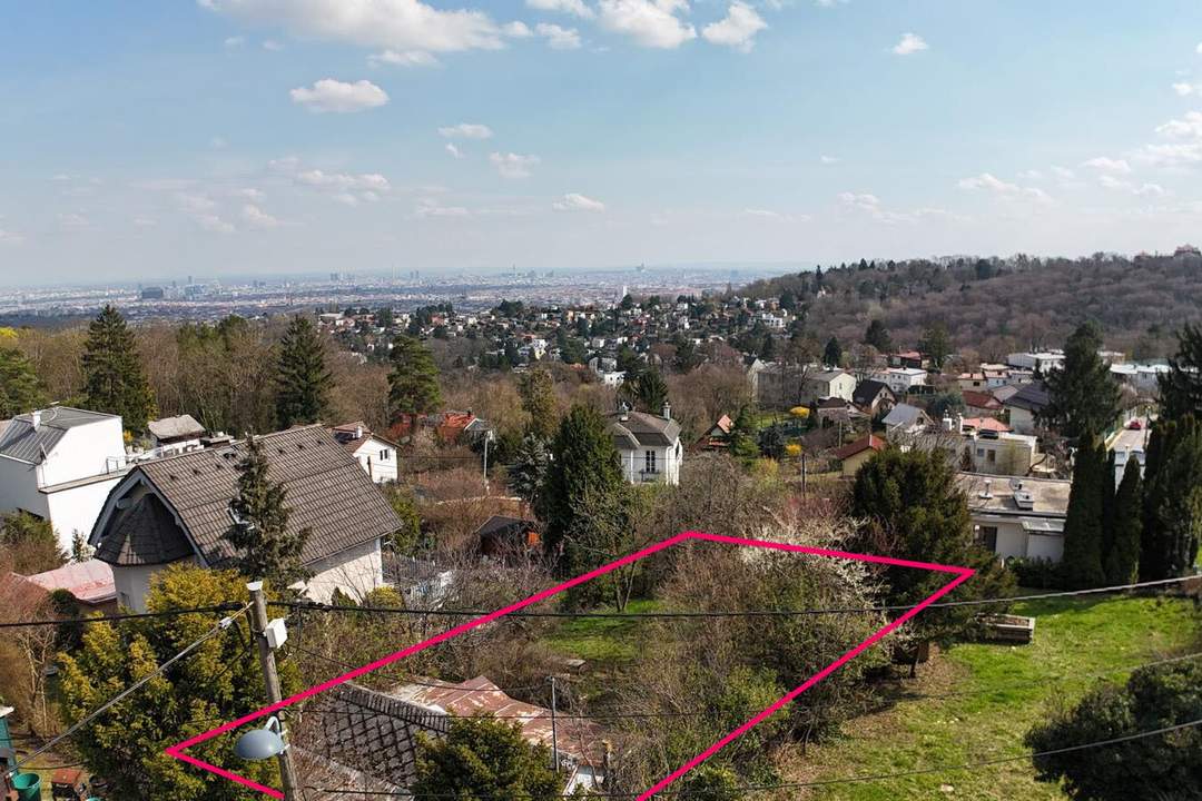 Perfekter Baugrund mit unverbaubarem Wienblick am Heuberg!