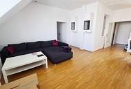 TERRASSENHIT, U1-NÄHE, 84 m2 Dachgeschoß mit 30 m2 Terrasse, 2 Zimmer, Wohnküche, 2 Bäder, Parketten, Viktorgasse
