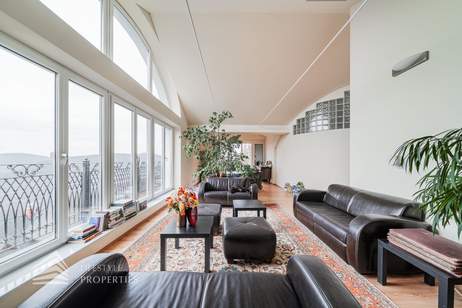 Luxuriöse Parkvilla mit einzigartigem Fernblick am Kahlenberg, Haus-kauf, 5.950.000,€, 1190 Wien 19., Döbling