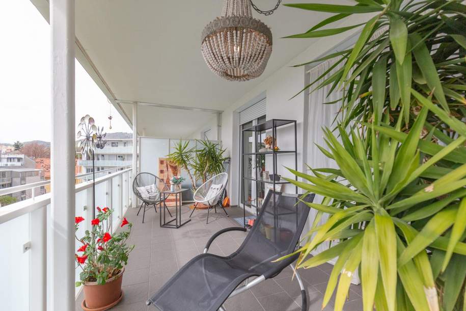 Absoluter Wohntraum - indoor wie outdoor: 3-Zimmer-Wohnung mit rund 25 m² Außenfläche, Wohnung-kauf, 445.000,€, 8045 Graz(Stadt)