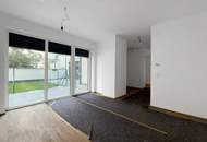 TINY APARTMENT mit Terrasse komplett in den Innenhof gerichtet | LUFT-WÄRME-PUMPE