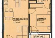 2-Zimmer Neubau Wohnung mit Loggia/Terrasse und Tiefgaragenplatz in Ruhelage - vermietet bis 30.06.2028