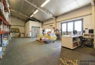 Lagerhalle inkl. Rampe mit davorliegender Ladezone in Leonding zu vermieten!
