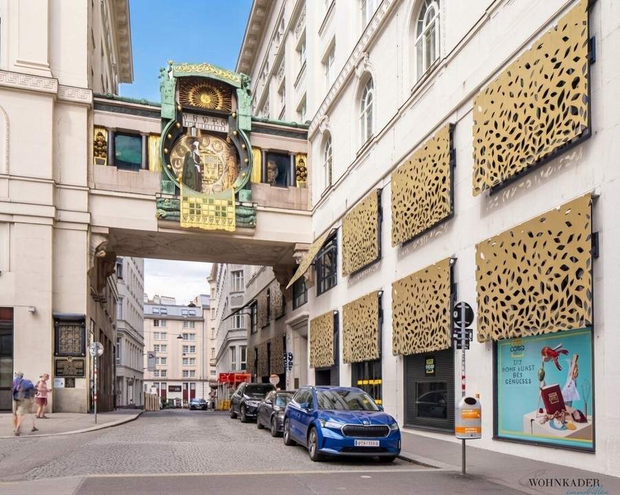 High-Class Living im Herzen Wiens - Exklusive, vollmöblierte Wohnung in renommiertem Haus am Hohen Markt