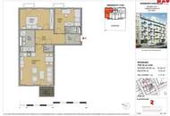 Wohnen mit Weitblick: Moderne 3-Zimmer-Wohnung im Neubau mit Balkon, Lift und Küche