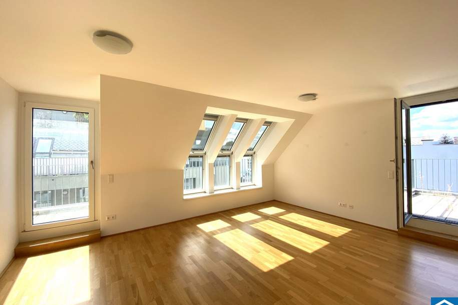 Dachgeschosswohnung mit großen Terrassen!, Wohnung-miete, 1.019,68,€, 1210 Wien 21., Floridsdorf