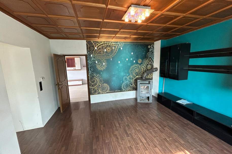 Einfamilienhaus mit großzügiger Halle und viel Potenzial in ruhiger Lage, Haus-kauf, 160.000,€, 2145 Mistelbach