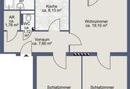 3-Zimmer-Wohnung Nähe Zentrum Herrnau