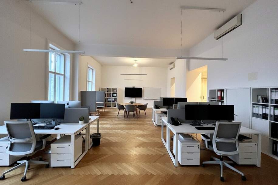 1010! Klimatisiertes Altbaubüro am Schottenring!, Gewerbeobjekt-miete, 4.632,92,€, 1010 Wien 1., Innere Stadt