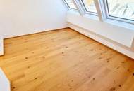 Wohnen mit Schlossblick! Exklusive Dachgeschoss-Perle mit viel Grün und Privatsphäre + 3 Zimmer + Nachhaltige Erdwärme + Höchste Qualität!