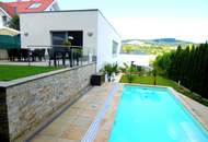 "Wohntraum" Villa mit Pool - Fernblick und direkten Zugang zum Wald