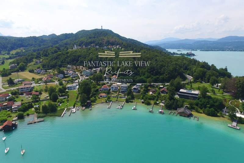 Faszinierende Seeblickwohnung mit Infinity-Pool am Wörthersee, Wohnung-kauf, 590.000,€, 9081 Klagenfurt Land
