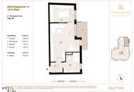 "DONAU PERLE" Traumhaftes Wohnen in Wien: 2-Zimmer-Erstbezug Wohnung mit Balkon in Top Lage!