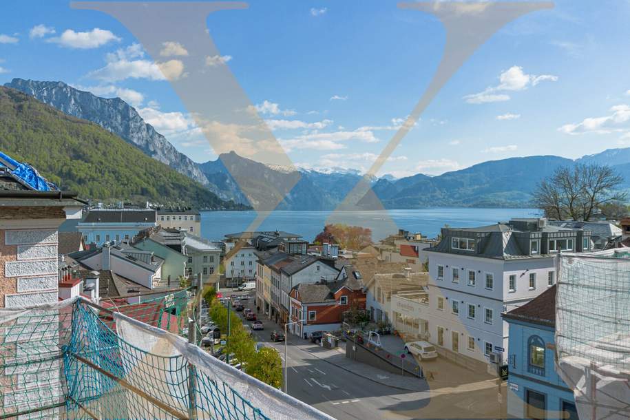 Traunsee-Panorama der Extraklasse! Luxuriöses Eigentum mit Penthouse-Flair im Zentrum von Gmunden verkaufen!, Wohnung-kauf, 4810 Gmunden