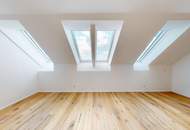 ERSTBEZUG - Lichtdurchflutete 3 Zimmer DG-Wohnung mit Terrasse in 1050 Wien