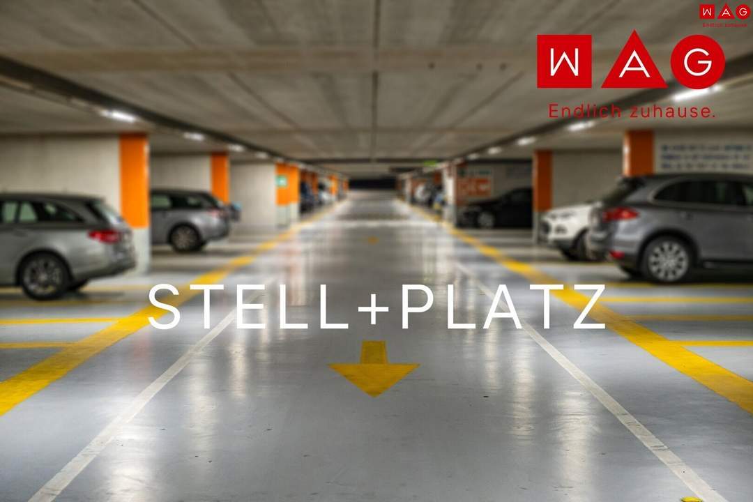 Tiefgaragenabstellplatz NEUBAU in bester Zentralraumslage zu einem unschlagbarem Preis (€ 80,39) zu vermieten!