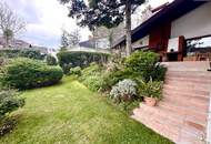 **Exklusive Landhausvilla in Pötzleinsdorf** ++ eigener Pool ++ Sauna ++ Fitnessraum ++ großer blühender Garten ++ Garage ++ Terrasse ++ direkt beim Pötzleinsdorfer Schlosspark ++