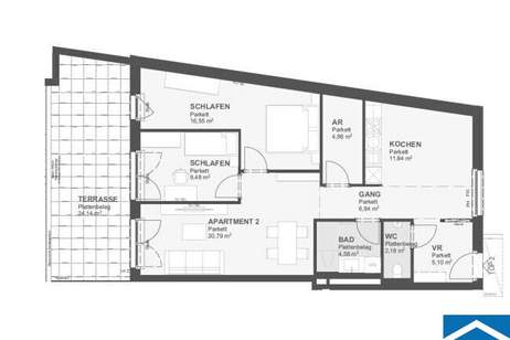 "Bonsai" Ihr neues Renditeobjekt in Bestlage, Wohnung-kauf, 235.900,€, 1220 Wien 22., Donaustadt