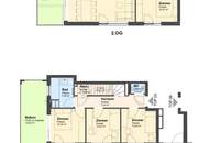 ** Projekt SCHEFFERGASSE 4 ** exklusives Wohnen naturnah - Maisonette Wohnung mit Balkonen! Erstbezug ab Q1/2026!