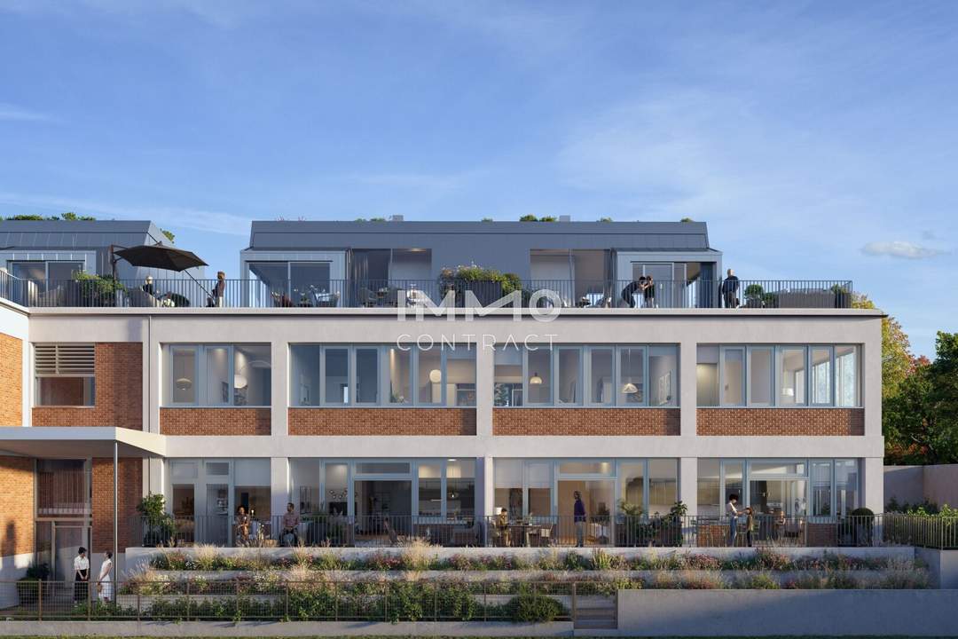 Loft.Rosenhügel: Großzügige Dreizimmer Wohnung im DG PROVISIONSFREI