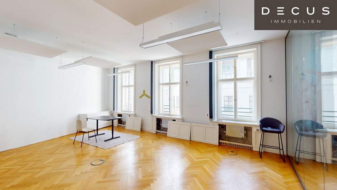 GROSSARTIGES, HELLES BÜRO IN STARKER LAGE